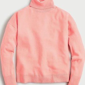 J. Crew Relaxed-fit cashmere turtleneck sweater XS